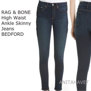 RAG & BONE Bedford Skinny Stretch Jeans Size 24